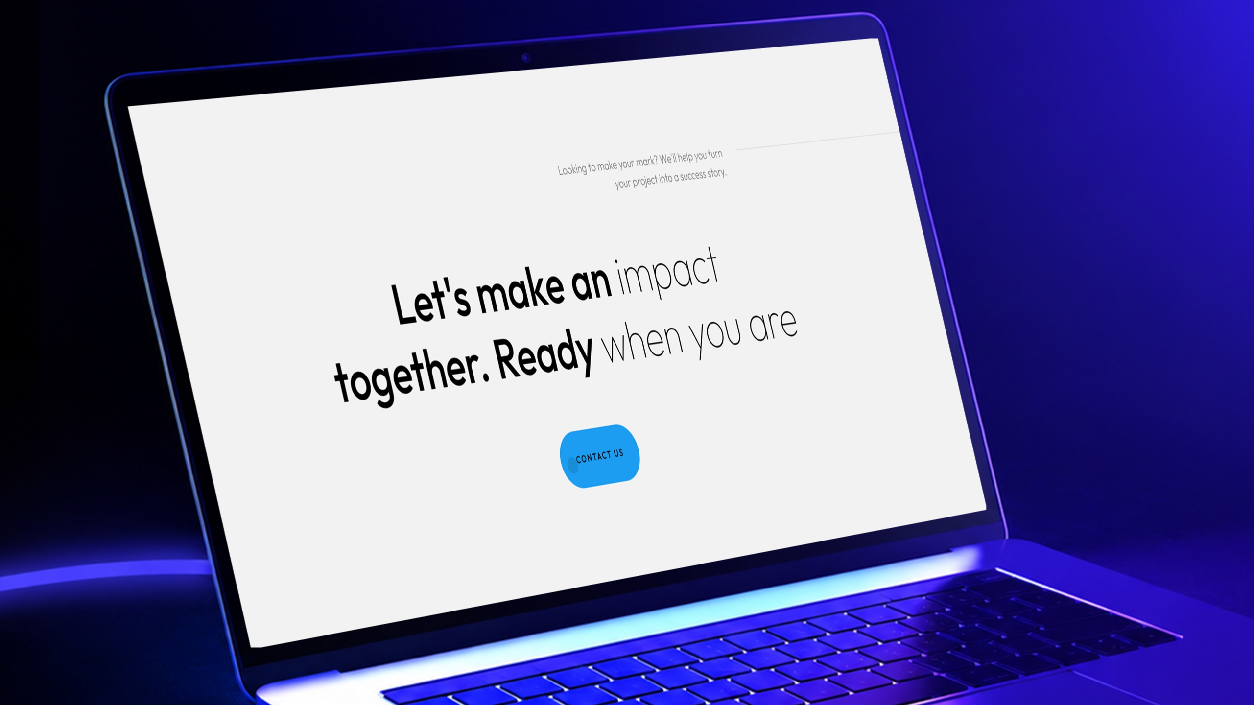 MirLeon AI consulting services mockup
